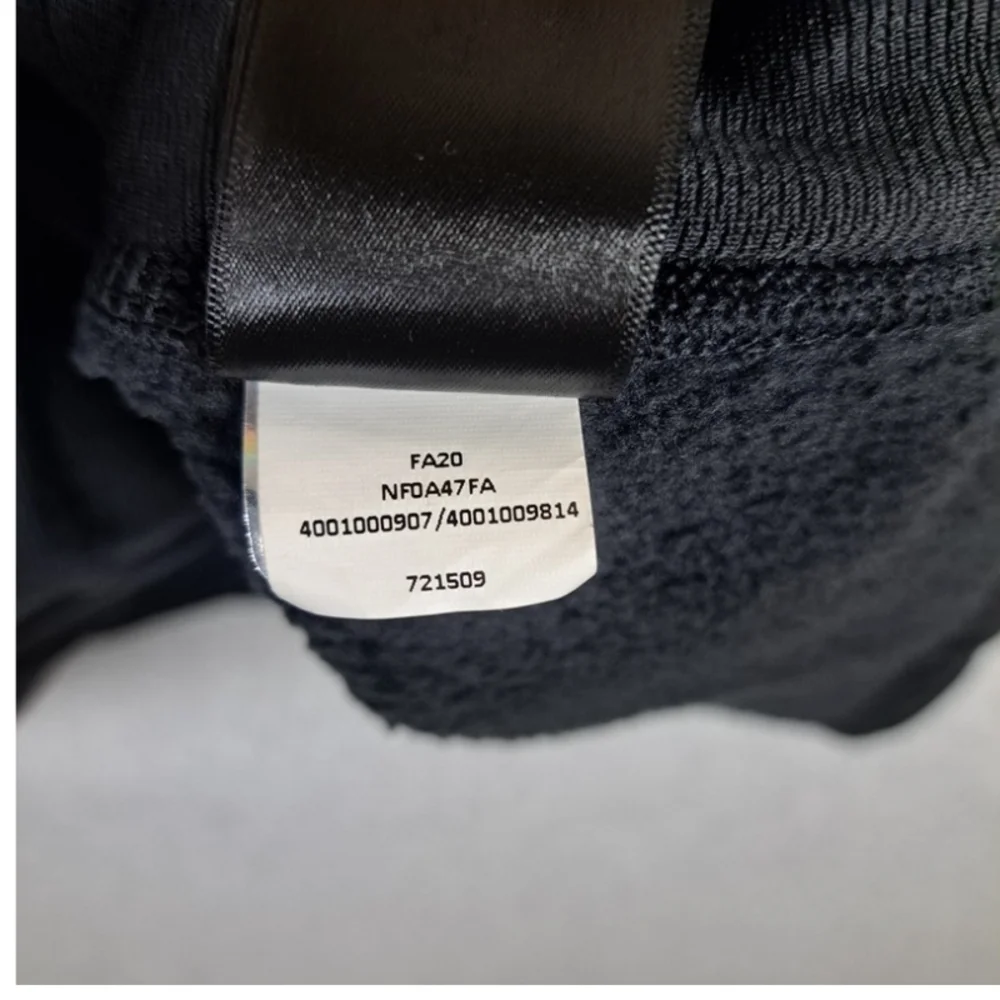 The North Face Men's XXXL Windwall Fleece Sweater Vest 'Enjoy the Journey' Black